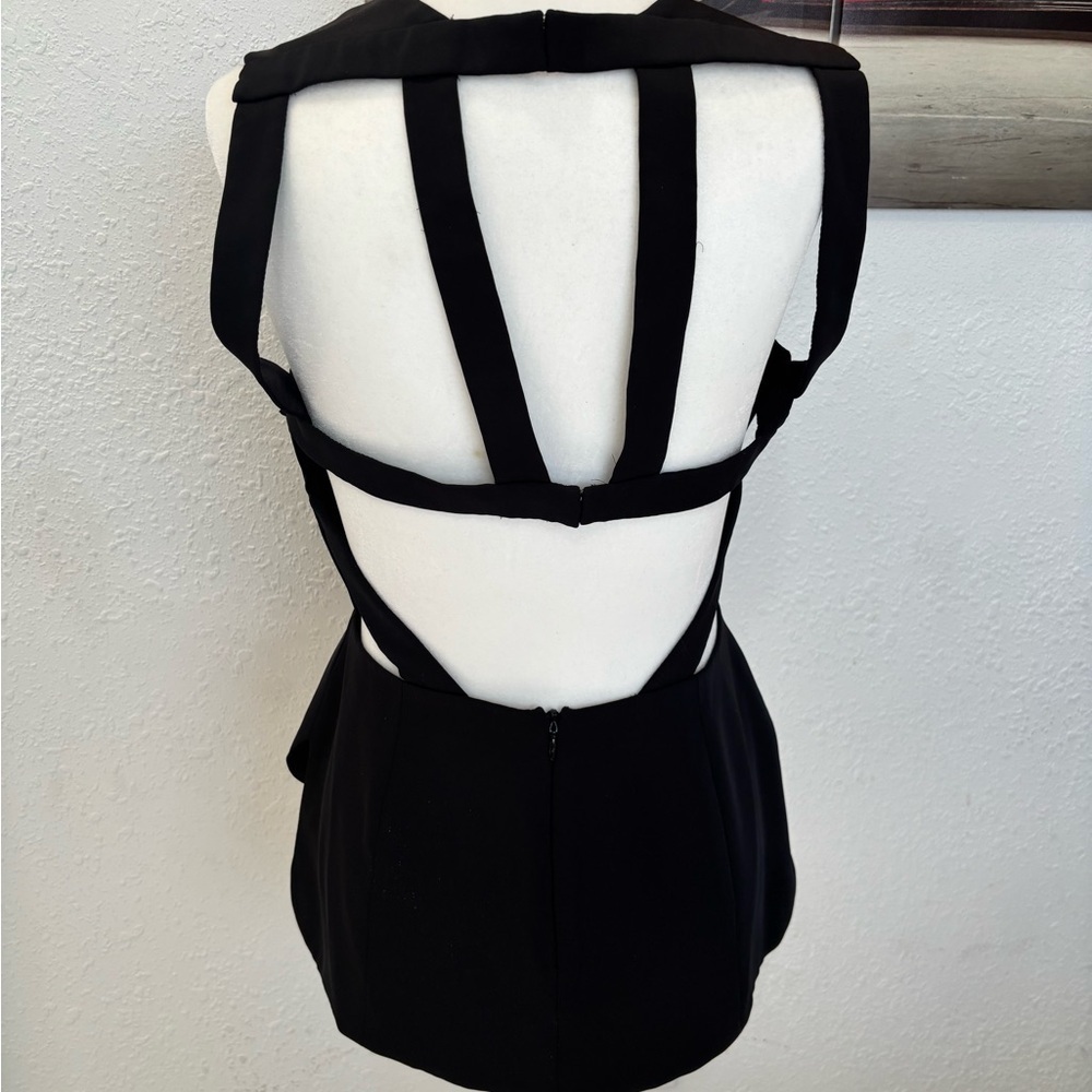BCBGMaxAzria Helen Black Top - Picture 4 of 8